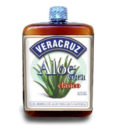 Aloe Vera Gel Bebible Clásico Veracruz 1 Litro 