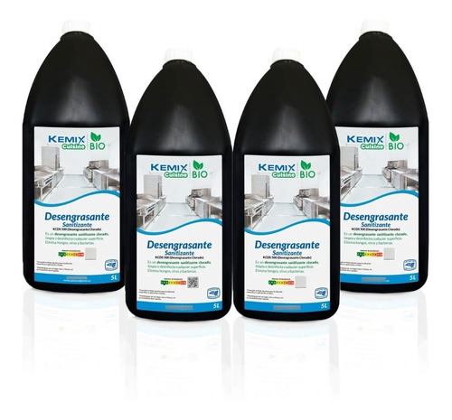 Ecopack - Sanitizante Desengrasante Clorado Biodegradable Kc