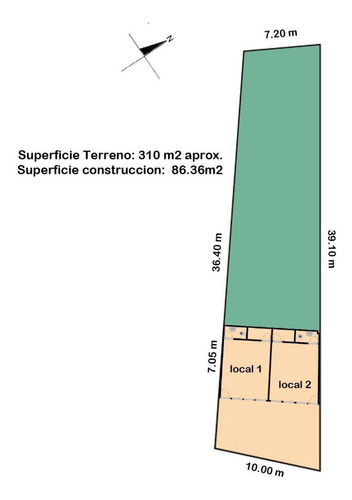 Local Comercial Sobre Correa Racho, Con Terreno Adicional Para Proyecto De Oficinas, 84m2