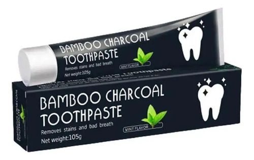 Pasta De Dientes Negra Fresh Breath Activated Charcoal White