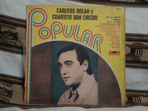 Vinilo Carlitos Rolan Y Cuarteto Don Chicho C4