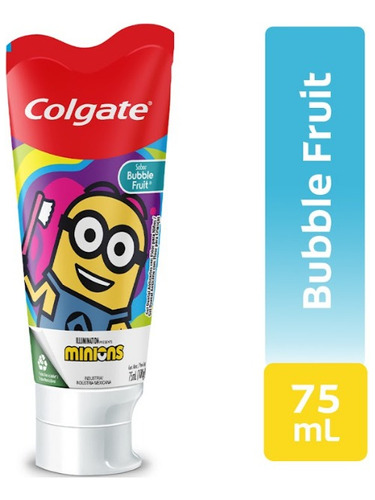 Pasta Dental Colgate Smiles Minions Bubble Fruit 75 Ml