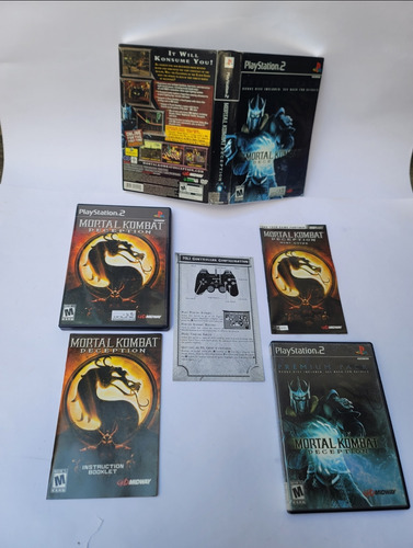 Mortal Kombat Deception Premium Pack Para Ps2 (Usado)