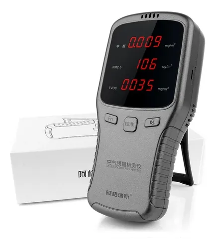 comprar Monitor Calidad De Aire Detector De Pm2.5 Pm10 Pm1 Hcho Tvoc