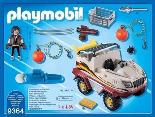 Playmobil 9364 Camioneta Anfibia City Action