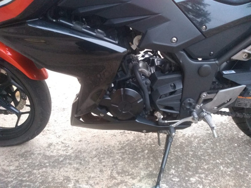 Imagem 4 de 15 de Kawasaki Z300 2018 Única Dona 13900km Toda Original C/manual