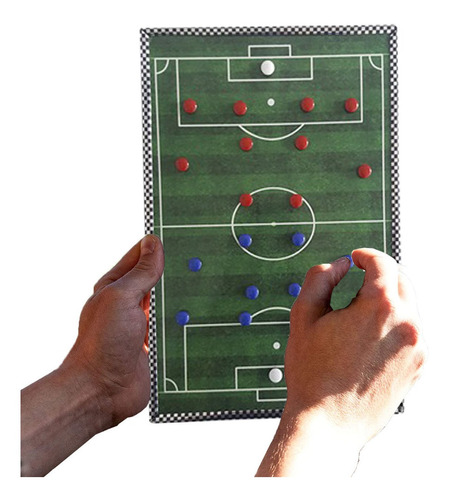 Tabla Tactica De Entrenador Futbol Magnética + Fichas