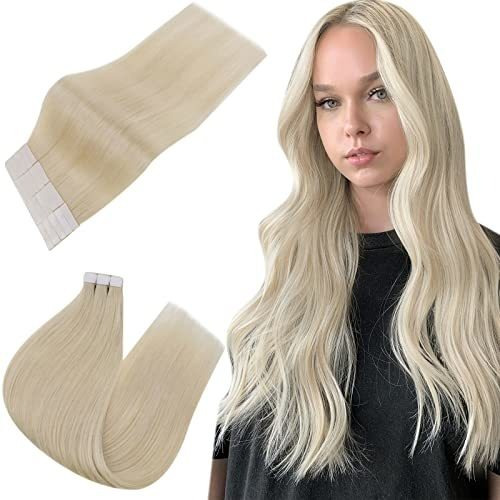 Cinta Rubia Fácil En Extensiones De Cabello Humano 6353r