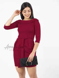 Vestido Invierno Antonella Fiesta Oficina Arma Tu Look