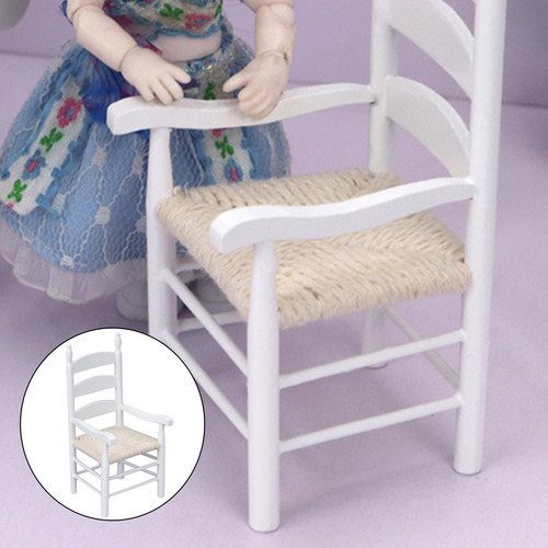 Sofá De Simulación 1/12 Con Silla De Escritorio Muebles De