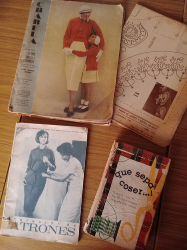 Lote Revista Chabela Con Moldes + Patrones + Libro (Usado)