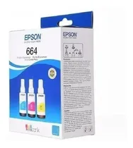 Comprar Pack 3 Tintas Epson T664 - L121 Colores Cian\u002Fmagenta\u002Fyellow