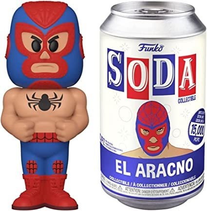 Funko El Aracno - Spider-man (luchadores) Vinyl Soda