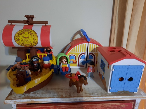 Lego Duplo Y Playmobil 123 Todos Los Modelos! Impecables!