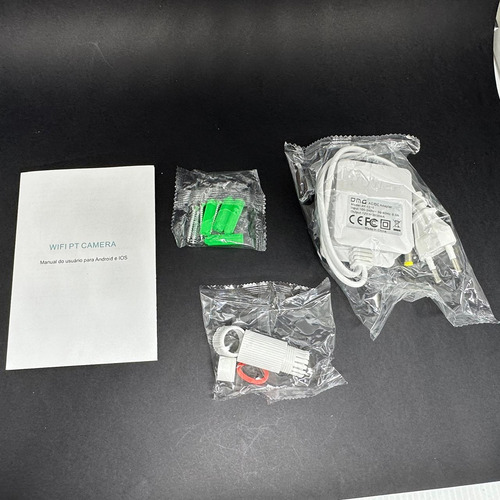 Kit 4 Camera Rotativa Auto Tracking Icsee Wi + 4 Cartão 32gb