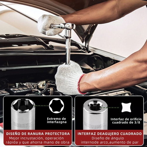* Juego De Herramientas Reparación De Automóviles 46 Piezas