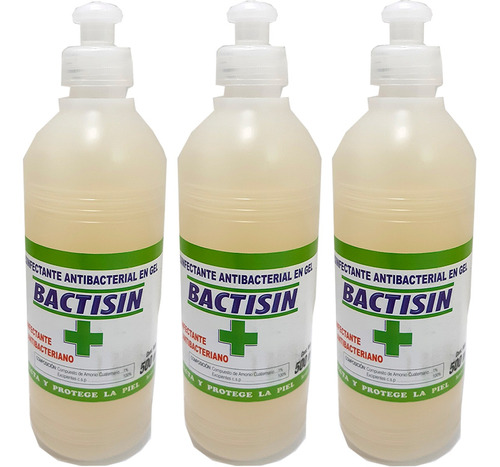 Desinfectante Antibacterial En Gel 500ml X3 G P