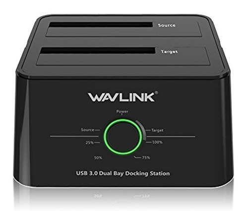 Wavlink - Estación De Acoplamiento Para Disco Duro Usb 3.0 A
