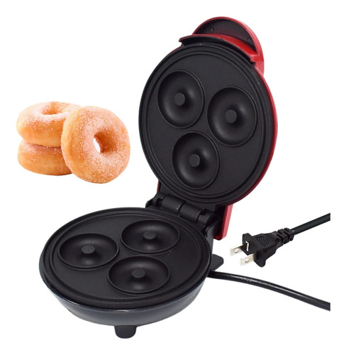 Máquina Portátil De Donuts Doméstica De 3 Agujeros