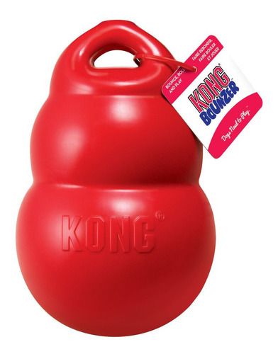 Kong Bounzer Juguete Para Mascotas Perro Grande Color Rojo