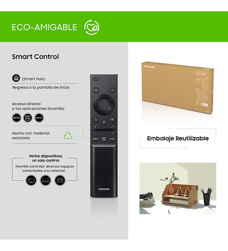 Imagen 3 de 6 de Televisor Samsung Smart Tv 55 Uhd 4k Un55au7090gxpe