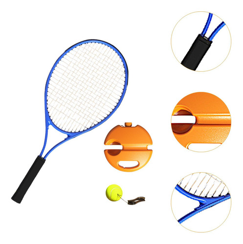 Herramienta De Entrenamiento De Tenis En Solitario Azul