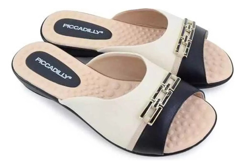 Tamanco Chinelo Slide Feminino Conforto Piccadilly 500348-9