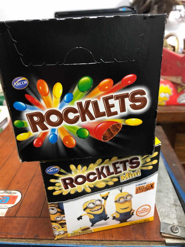 Confite De Chocolate Rocklets 24 Sobres X 20 Grs