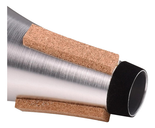 Silenciador De Trompeta Ligero De Aluminio Para Práctica De Color Fix