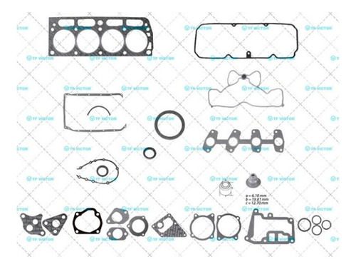 Juntas De Motor Chev Cavalier 98-2002 2.2