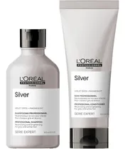 Comprar Shampoo + Condition Cabello Con Canas O Gris Loreal Silver 