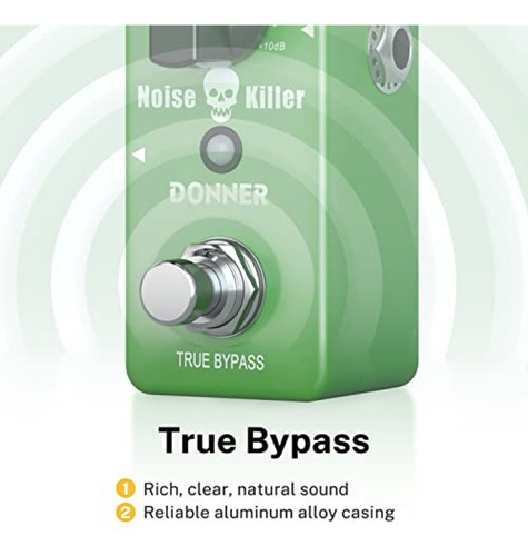 Pedales Guitarra Donner Noise Gate Pedal, Noise Killer Peda