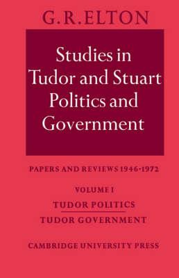 Libro Studies In Tudor And Stuart Politics And Government...
