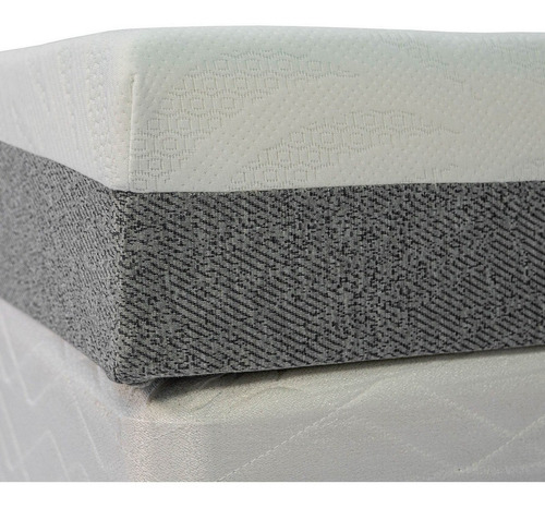Colchón Gani Magnum Box 2 Plazas 190x140 En Caja Clásica Color Blanco
