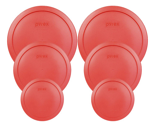 Pyrex - Tapa Redonda De Repuesto Para Cuenco De Cristal, 2 .