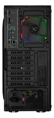 Xtreme Pc Gaming Amd Radeon Vega 7 Amd Ryzen 5 5600g 16gb Ssd 1tb Monitor 27 75hz Wifi Black