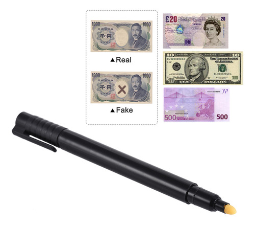 Detector De Caneta Para Verificação De Dinheiro Verificador