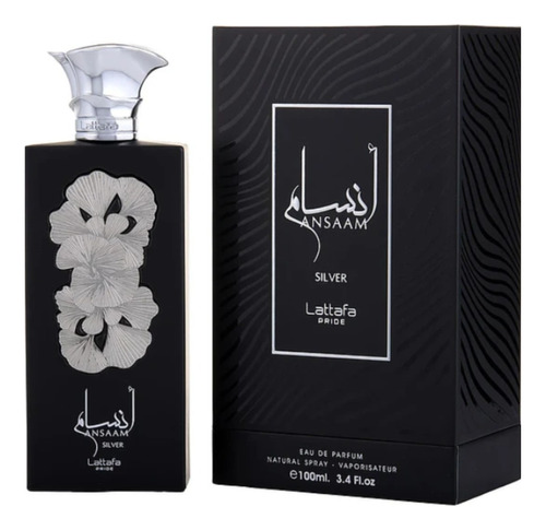 Perfume Lattafa Pride Ansaam Silver Edp 100ml Unisex