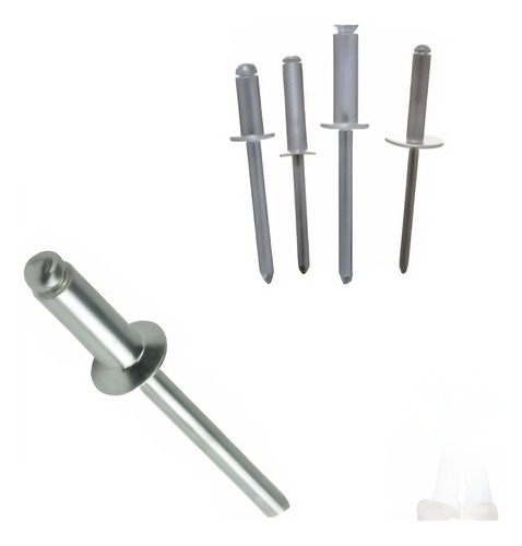 Remache Pop 1/4x3/4 Pulgadas Caja De 1000pzas Fubral