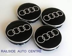 Set 4 Tapa Cubos (cono) Audi 77mm