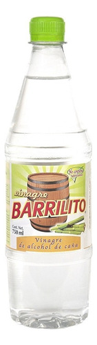 Barrilito Vinagre De Alcohol De Caña Blanco 750ml