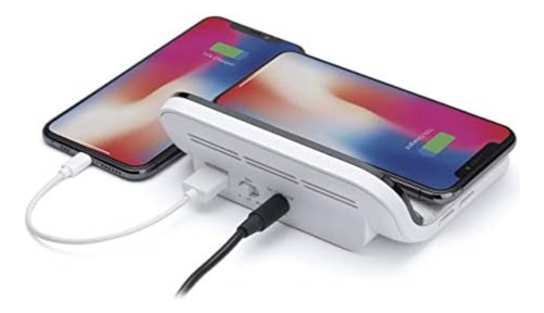 Reloj Despertador Ihome Iw18, Reloj Despertador Dual Con Car