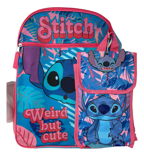 Disney Lilo Y Stitch De 5 Piezas 16 Pulgadas Mochilas Para L