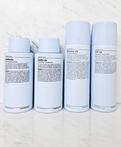 J Beverly Hills Blue Addbody Shampoo Volumizante Com Óleo D