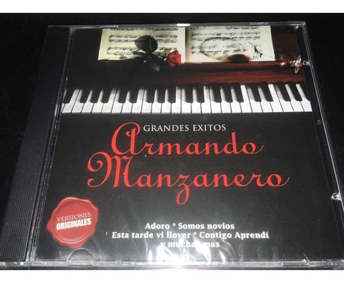 Armando Manzanero Grandes Exitos Cd Nuevo Original Cerrado