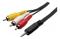 Comprar Cabo De Áudio E Video Cabo 1 P3-macho - 3 Rca-macho 1,30m
