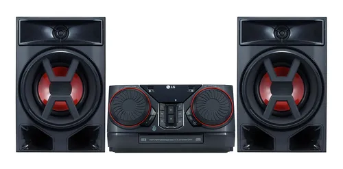 comprar Minicomponente Bocina Audio Bluetooth Usb Cd 300w LG Ckm4 Color Negro Potencia RMS 300 W