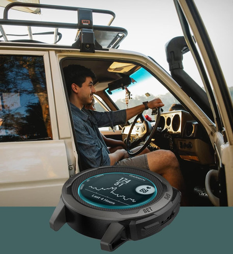 Vidrio Templado Spigen Glas.tr Ez Fit Garmin Instinct 2 / 2 Solar - 45mm