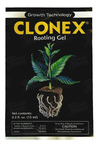 Clonex® Rooting Gel Packets 15ml Acodos Esquejes Enraizador