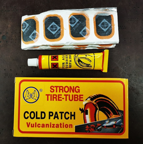Parchos O Parches Kit De 48unid + Pega Para Bicicleta Y Moto